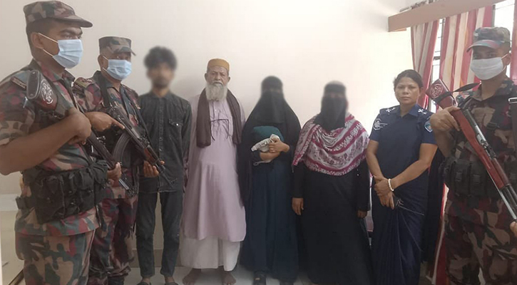 ফেনী সীমান্তে আরো ৪ জনকে পুশ ইন করলো বিএসএফ